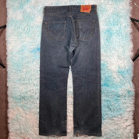Vintage 00s Blue Levi’s 501 Jeans Straight Leg - 33W 30L