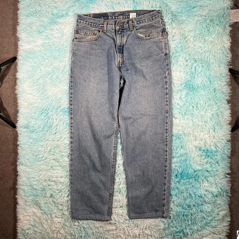Vintage 90s Levi’s 550 Jeans Baggy Straight Leg - W34 L29