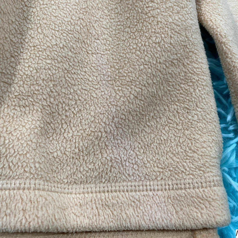 Vintage Yellow Canada Embroidered 1/4 Zip Fleece - Small