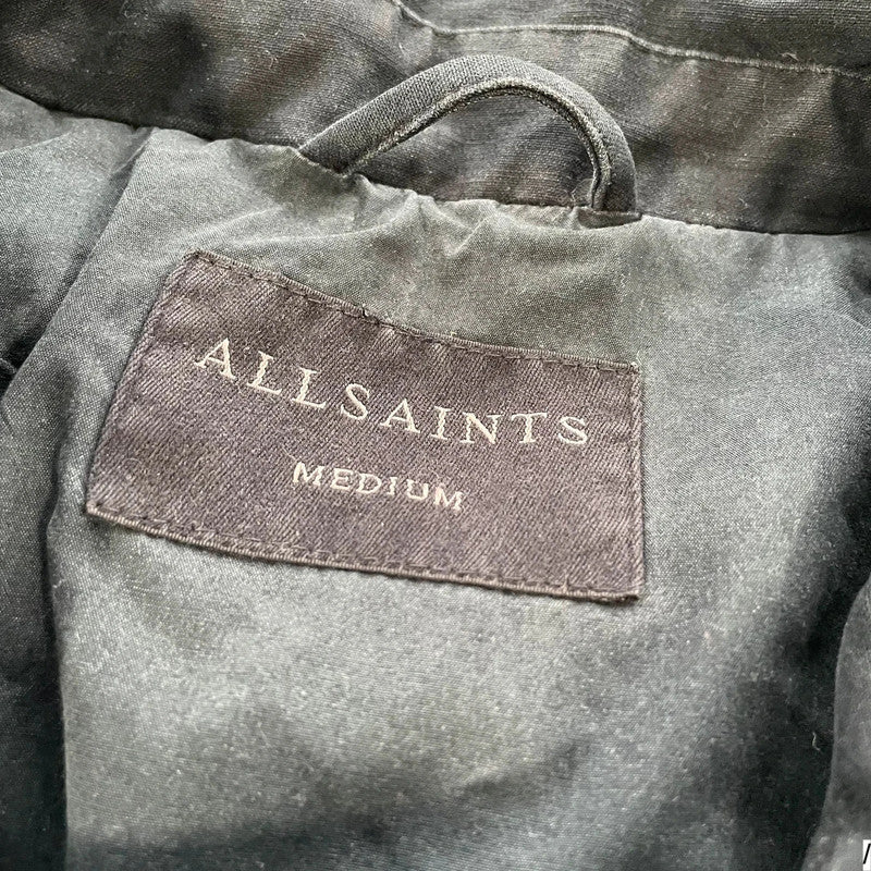 Black AllSaints Utility Jacket - Medium