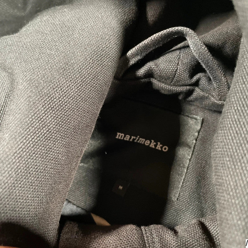 Black Marimekko Long Jacket - Medium