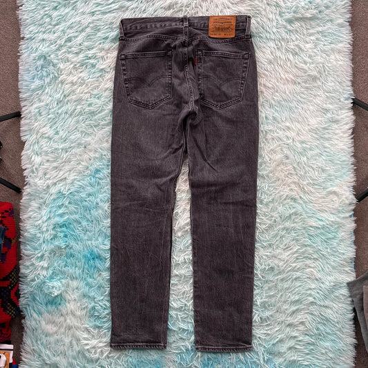 Black Levi’s 501 ST Jeans Straight Leg - W31 32L