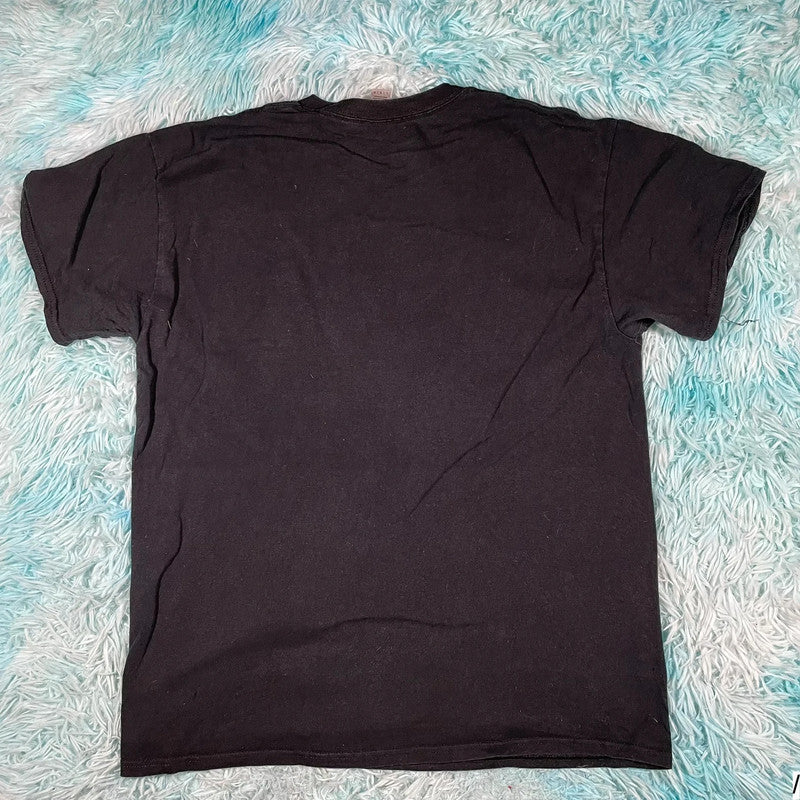 Black Iron Maiden Band T Shirt - Large