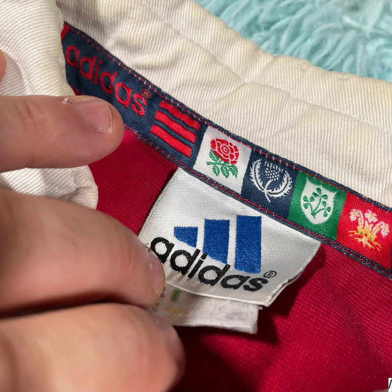 Vintage 1997 British Lions Rugby Shirt Adidas - XL