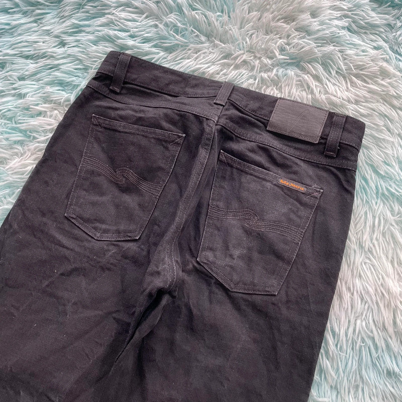 Black Nudie Jeans Straight Leg Gritty Jackson - W30 L28