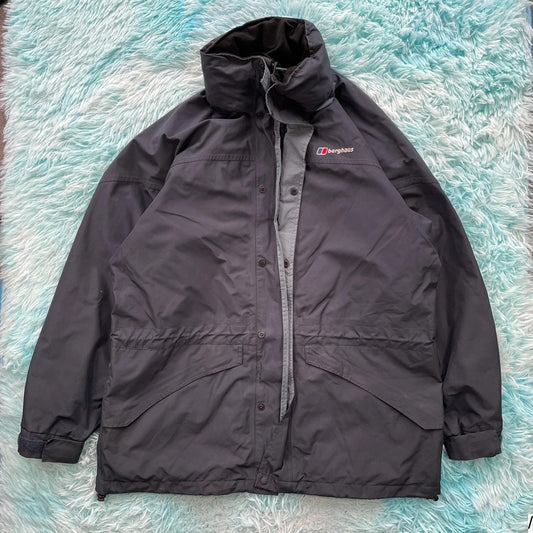 Grey Berghaus Gore-tex Windbreaker Jacket - Large