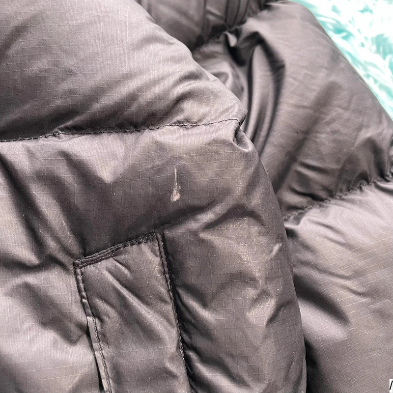 Black The North Face Nupste Puffer Jacket - Womens Medium