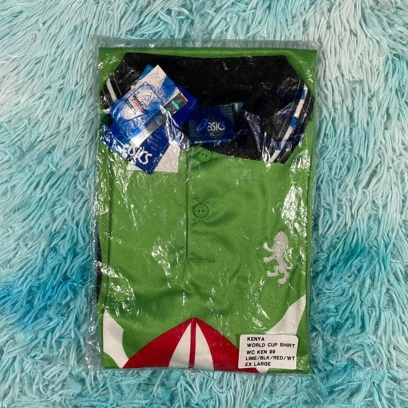 Deadstock Vintage 90s 1999 Kenya Cricket Shirt ODI - XL