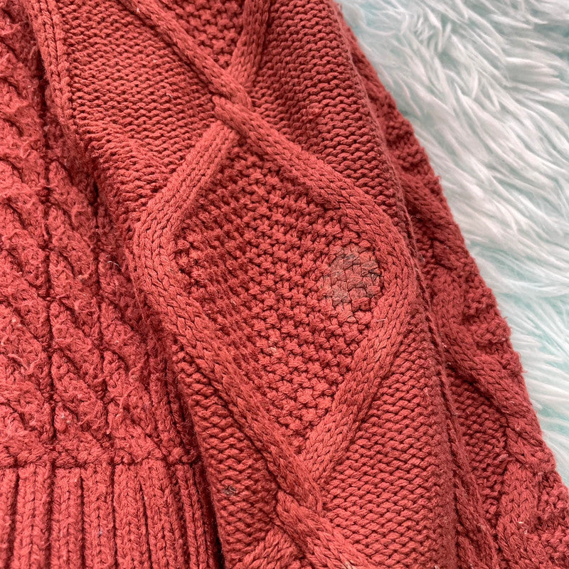 Vintage Red Parasuco Knitted Jumper - Small