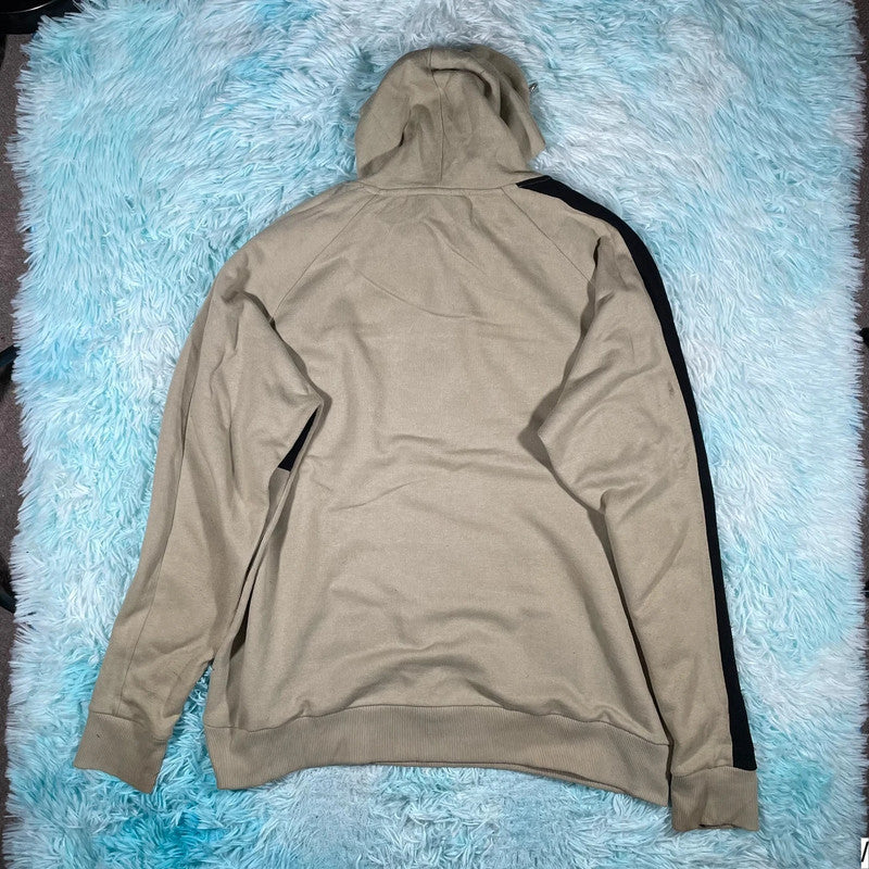 Beige & Black Trapstar Hoodie - XXL