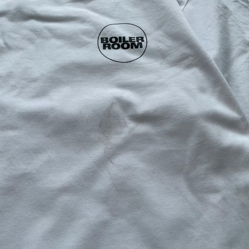 White The Boiler Room Graphic T Shirt - Small