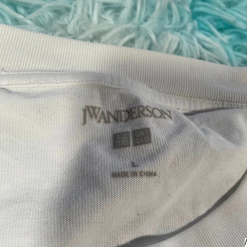 White Uniqlo x JW Anderson T Shirt - Large