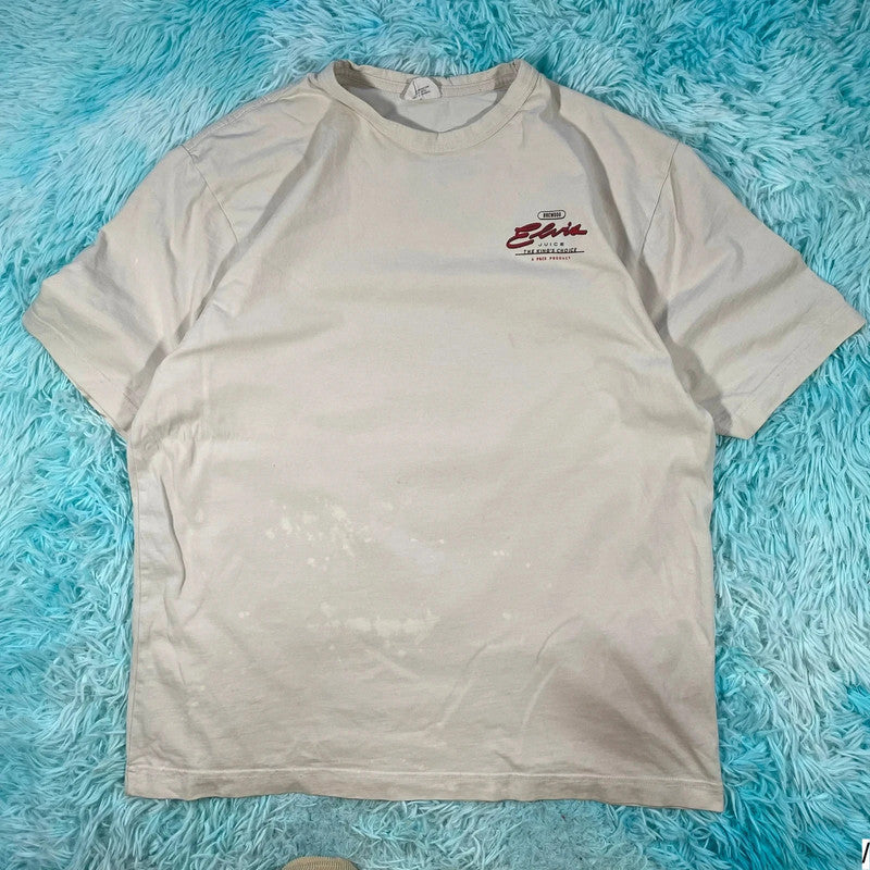 Cream P & Co x Brewdog Graphic T Shirt - Large
