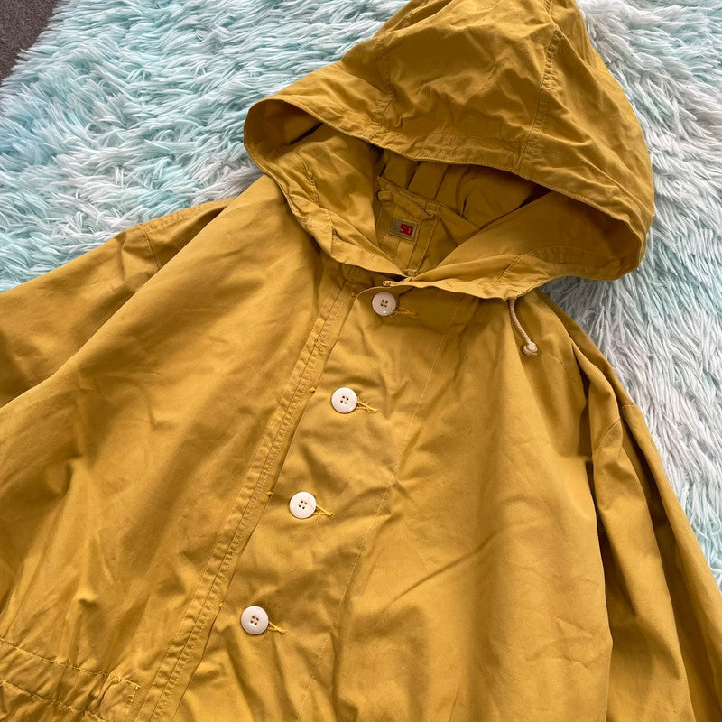 Vintage Yellow Swedish Snow Parka Smock Jacket 50 - 3XL