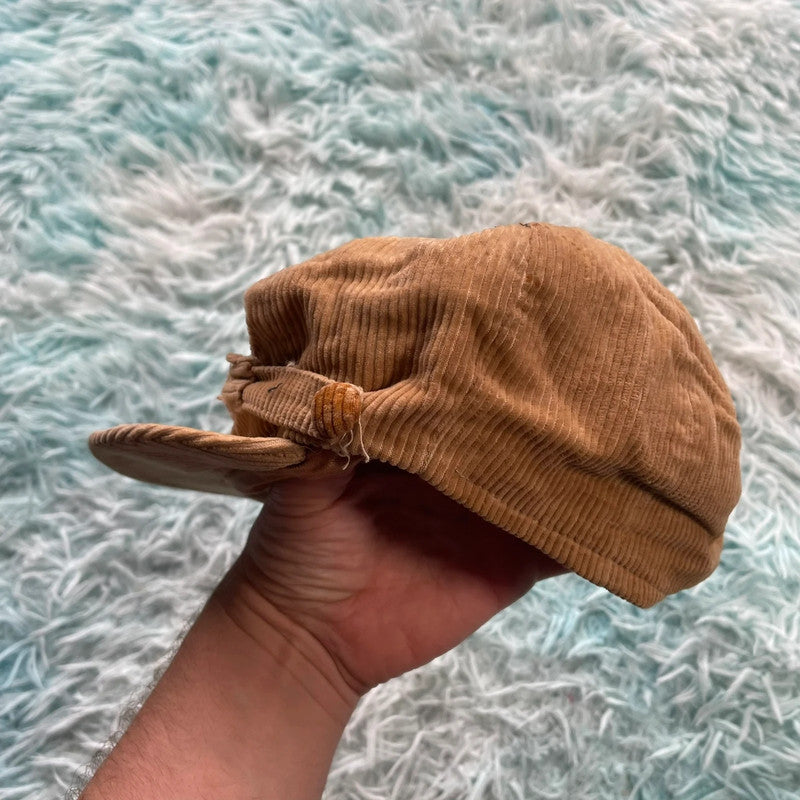 Vintage 80s Beige JS Wilson Worker Cap