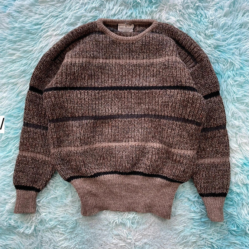 Vintage 90s Kent & Curwen Chunky Knitted Jumper - XL