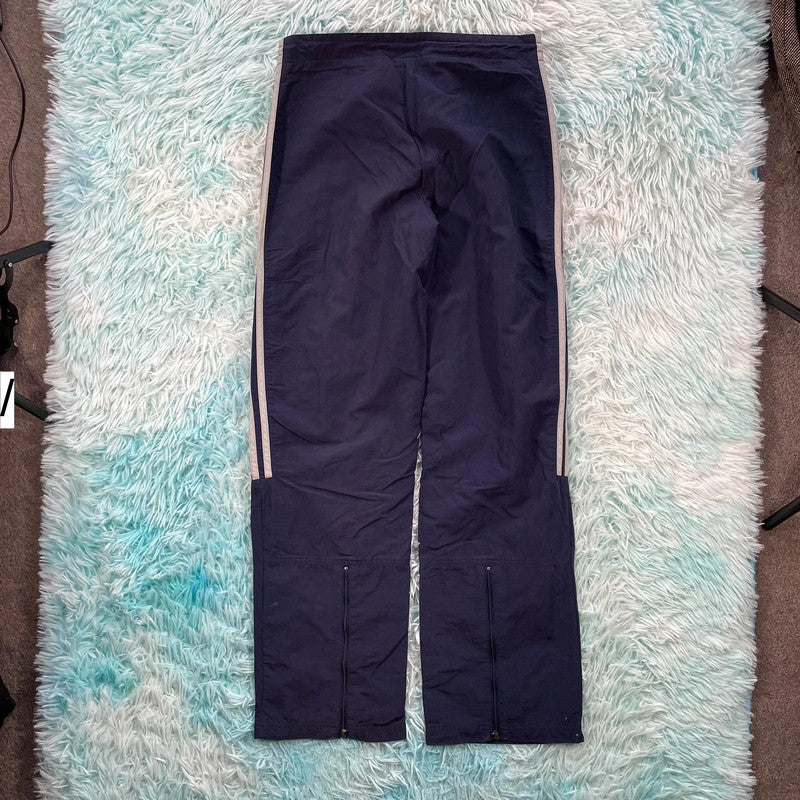 Vintage 90s Navy Adidas Tracksuit Bottoms - Size 10