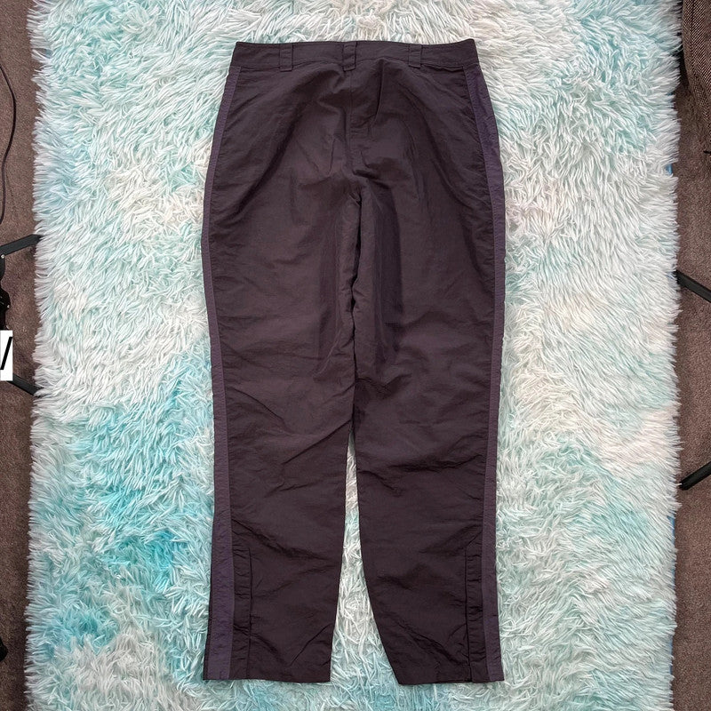 Vintage 90s Dark Grey Adidas Tracksuit Bottoms - Size 14