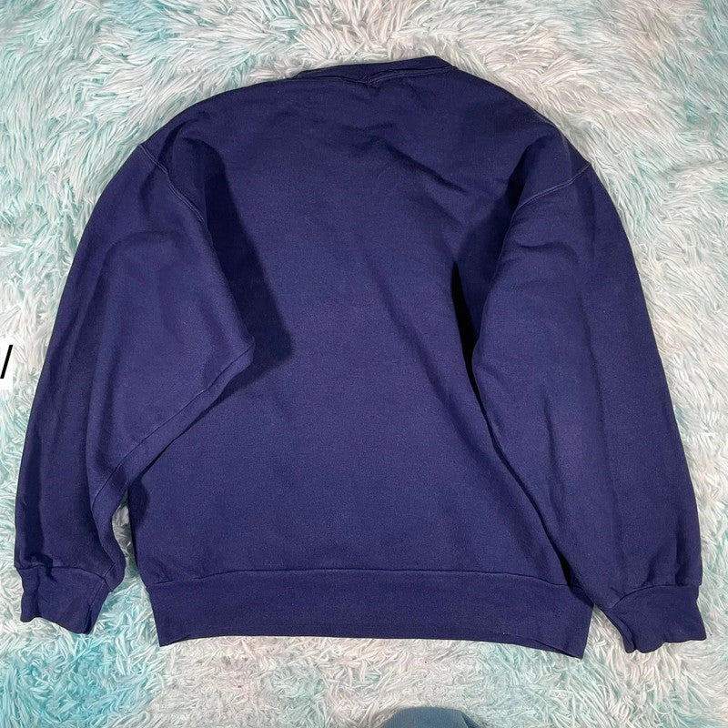 Vintage 90s Purple Kappa Sweatshirt - Small