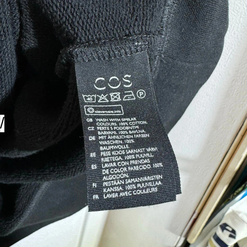 Black Cos Blank Sweatshirt Plain - Small