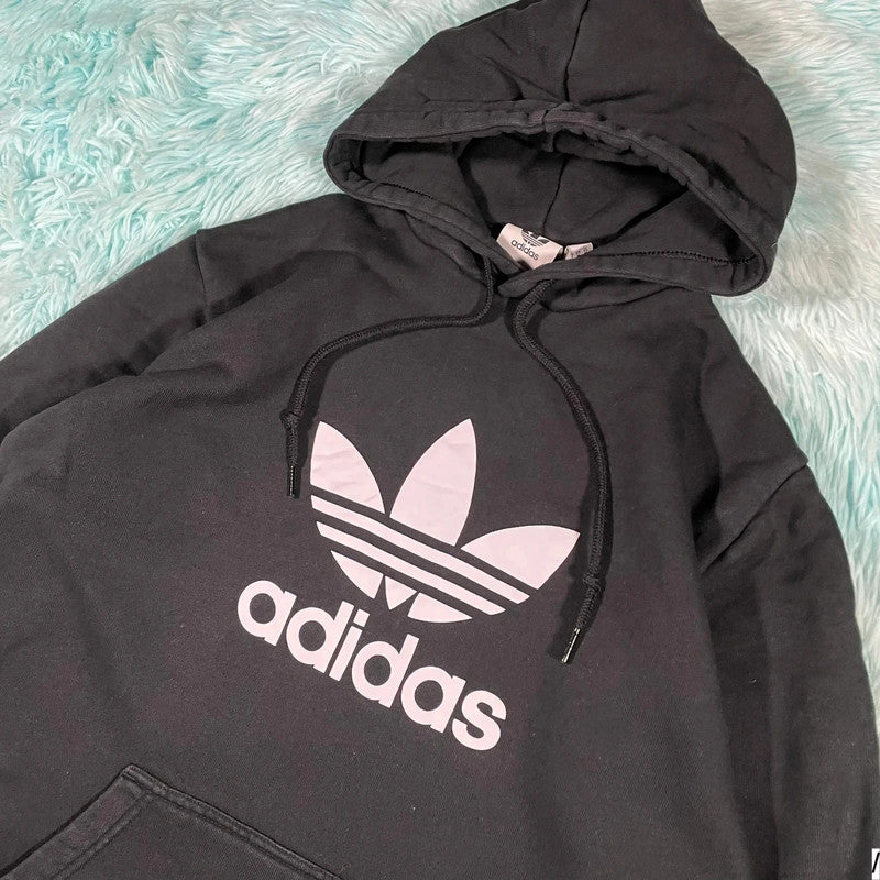 Black Adidas Hoodie - Medium