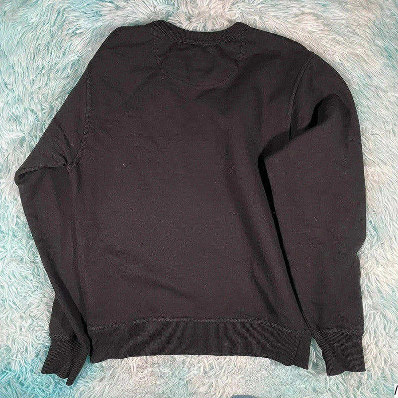 Vintage Dark Grey Champion Sweatshirt - Small