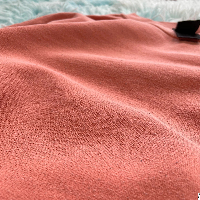 Peach Orange iets frans Sweatshirt Urban Outfitters - Medium