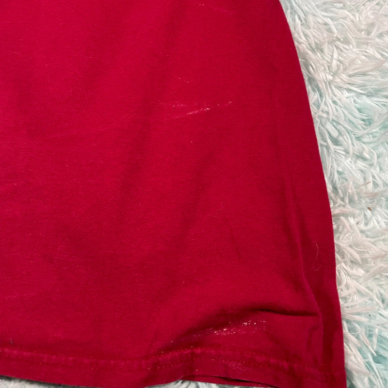 Vintage Red Life of Mars Gene Hunt Graphic T Shirt