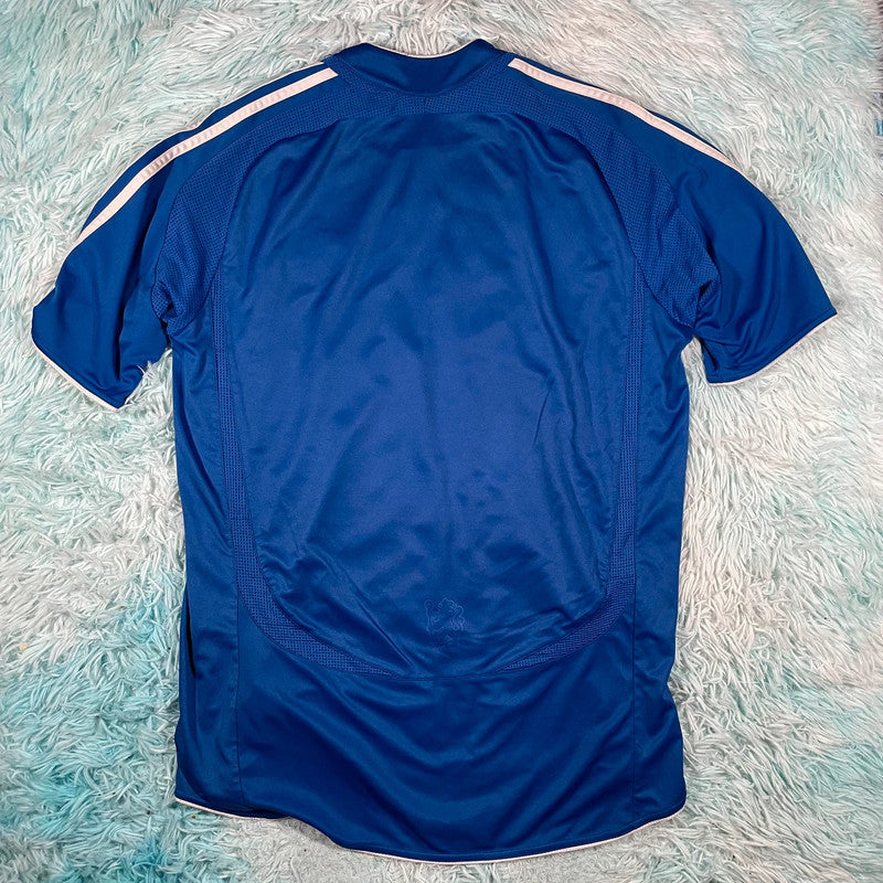 Vintage 2005-2006 Chelsea Shirt Adidas Home Kit - Large