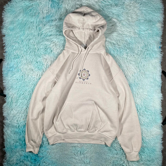 Cream White Urban Outfitters Graphic Hoodie - Small