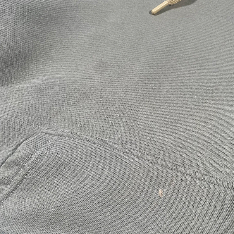 Light Blue Folk Hoodie - large