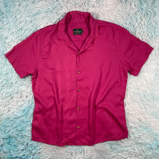 Dark Pink Mustique Shirt - Small