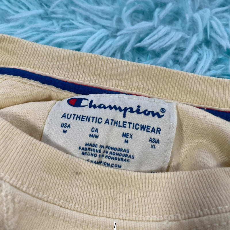 Yellow Champion Sweatshirt - Medium