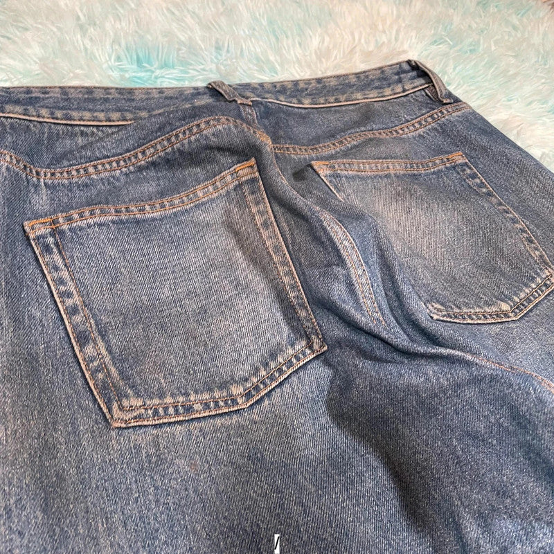 Blue Cos Jeans Loose Straight Selvedge - 30W 32L