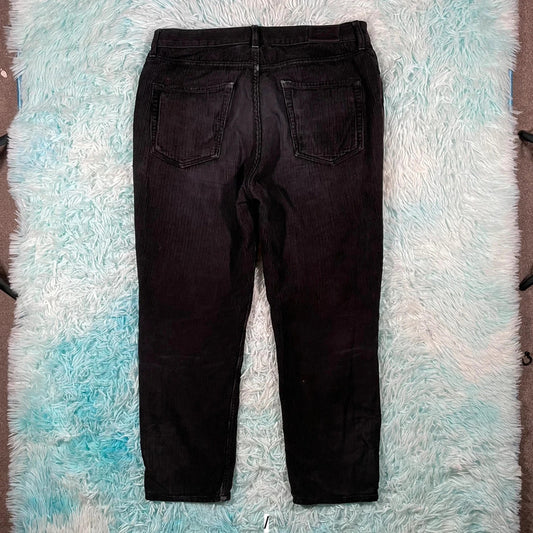 Black BDG Jeans Corduroy Trousers - 32W