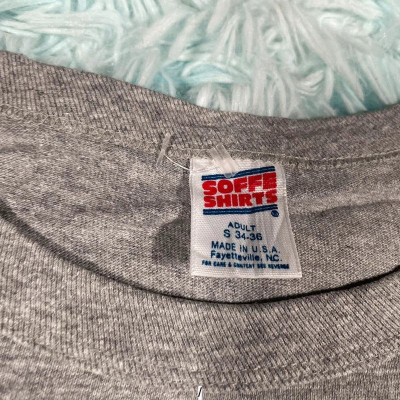Vintage 80s Grey Mexico T Shirt - Small