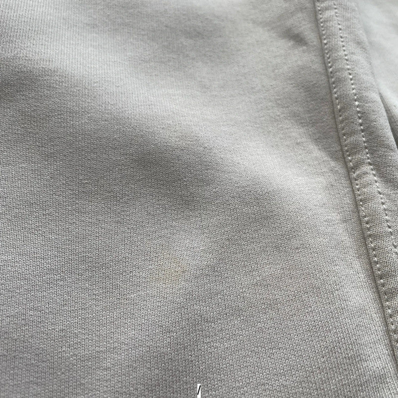 Cream White Burberry Tracksuit Bottoms - Large