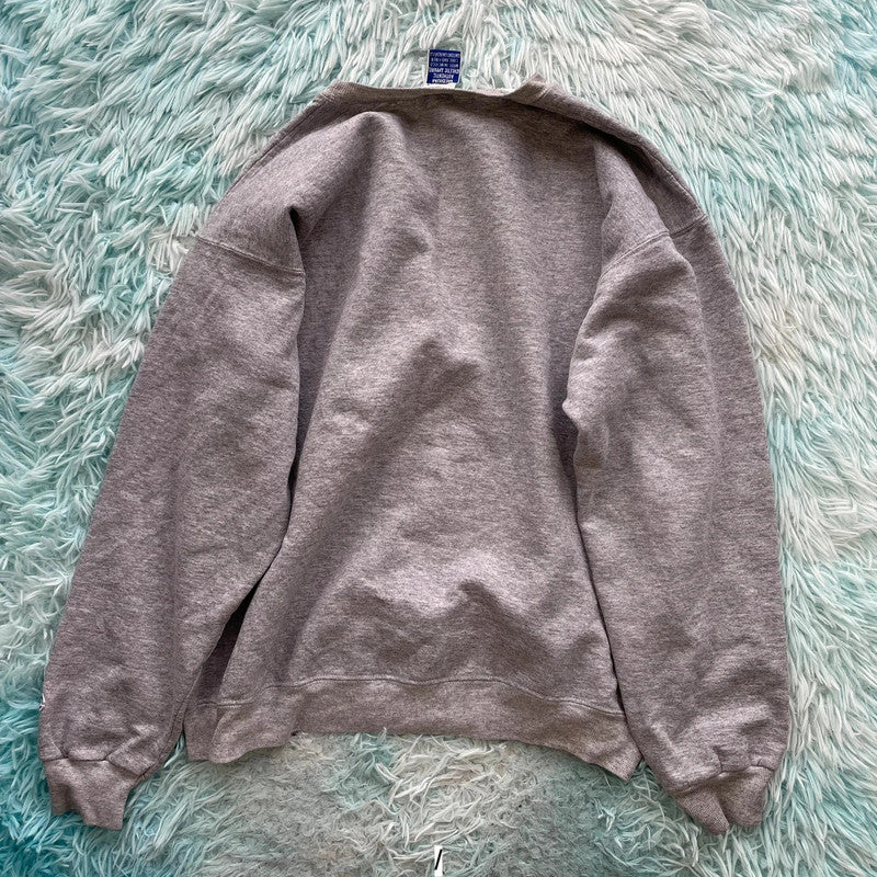 Vintage 90s Grey Champion Sweatshirt - Medium