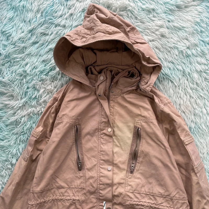 Beige AllSaints Chore Jacket -  Large