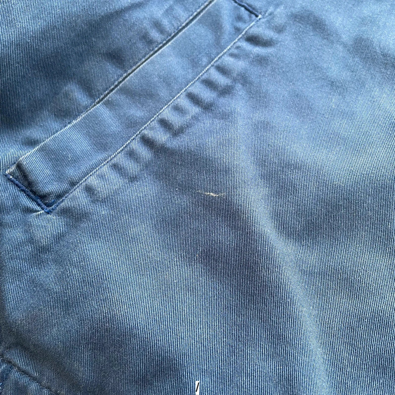Blue Kangol Harrington Jacket Bomber - Large