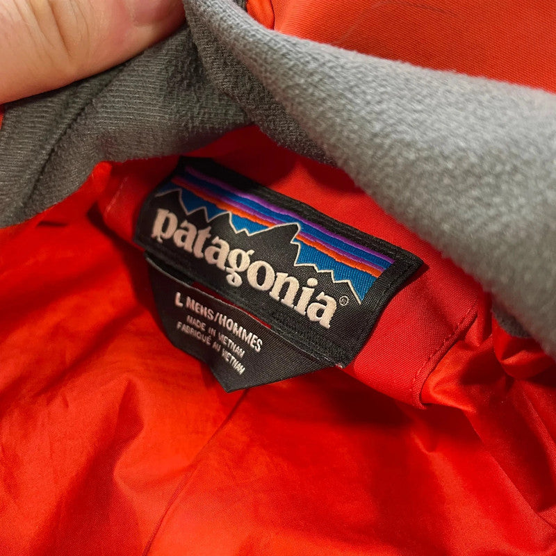 Orange Patagonia Ski Coat Gore-tex Recco - Large