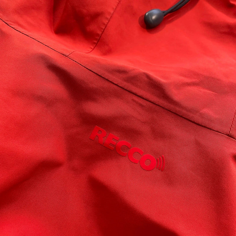 Orange Patagonia Ski Coat Gore-tex Recco - Large