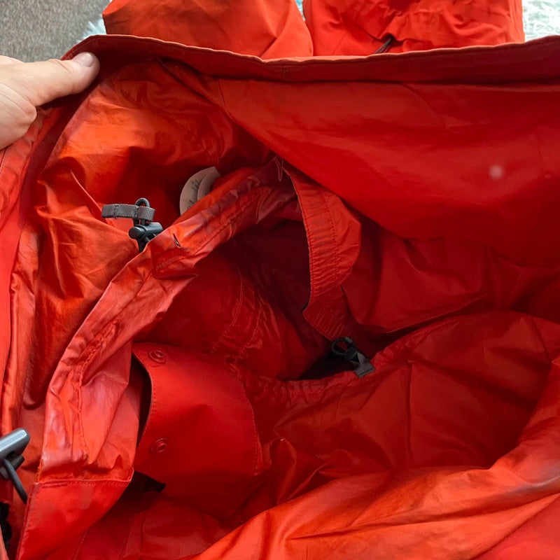 Orange Patagonia Ski Coat Gore-tex Recco - Large