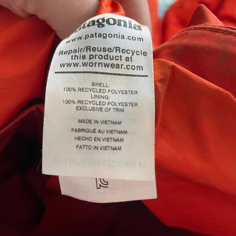 Orange Patagonia Ski Coat Gore-tex Recco - Large