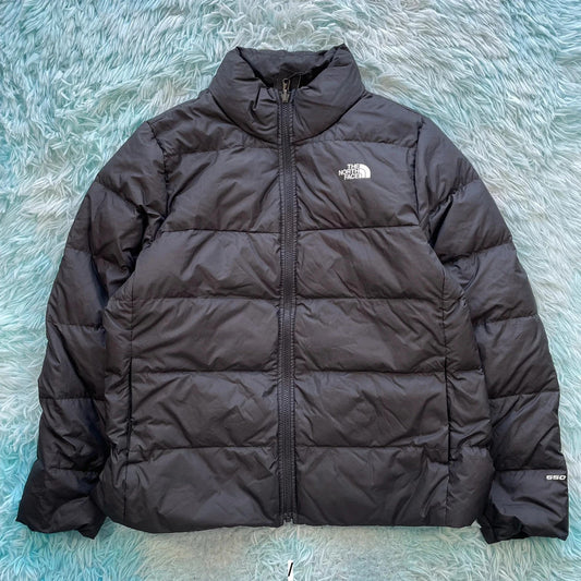 Black The North Face Puffer Jacket 550 Down - Womens XL