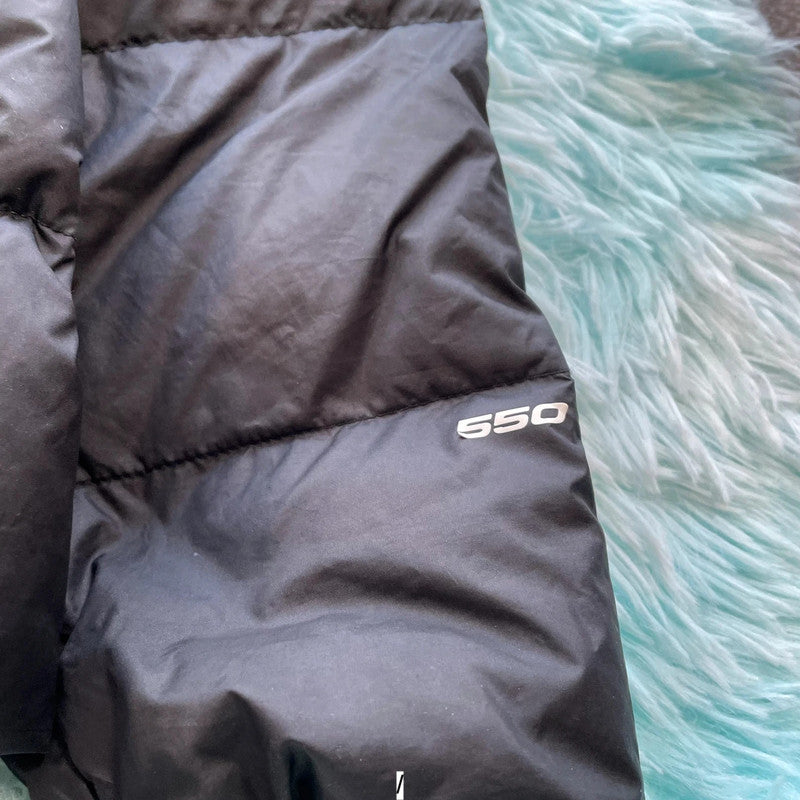 Black The North Face Puffer Jacket 550 Down - Womens XL