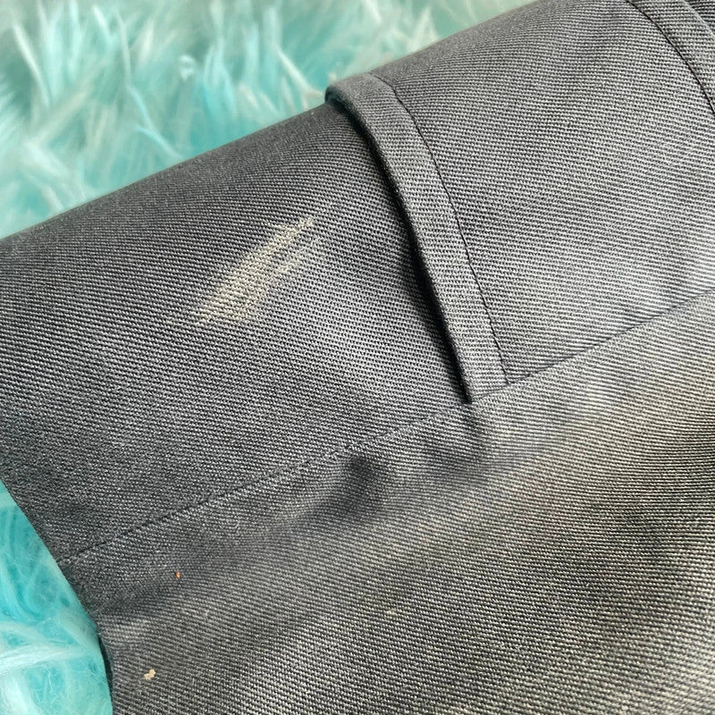 Vintage Navy Aquascutum Trench Coat Hauscheck - XL