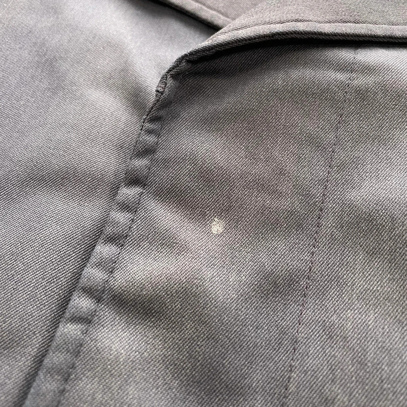Vintage Navy Aquascutum Trench Coat Hauscheck - XL