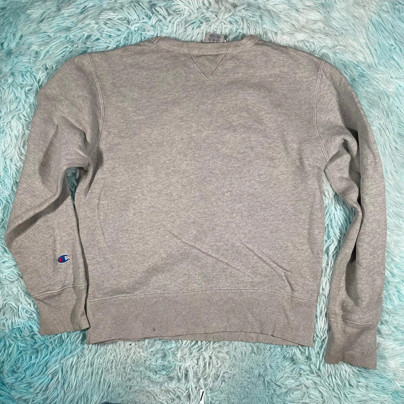 Vintage Grey Champion Sweatshirt - Small