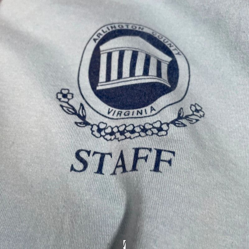 Vintage 90s Baby Blue Virginia Graphic T Shirt - XL